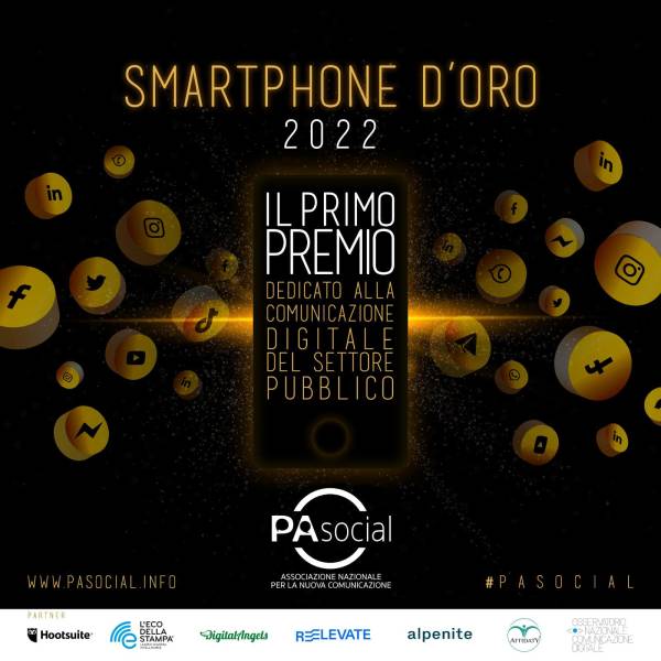 Smartphone d’Oro: al via le candidature per la terza edizione del premio dedicato alla comunicazione pubblica digitale.