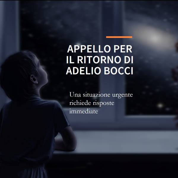 Appello del CIATDM per il Ritorno di Adelio Bocci: Una Situazione Urgente Richiede Risposte Immediate