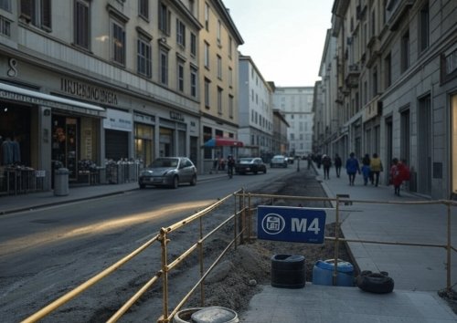 Cantieri M4 - sono arrivati i Contributi per le Imprese Milanesi connesse a queste aree